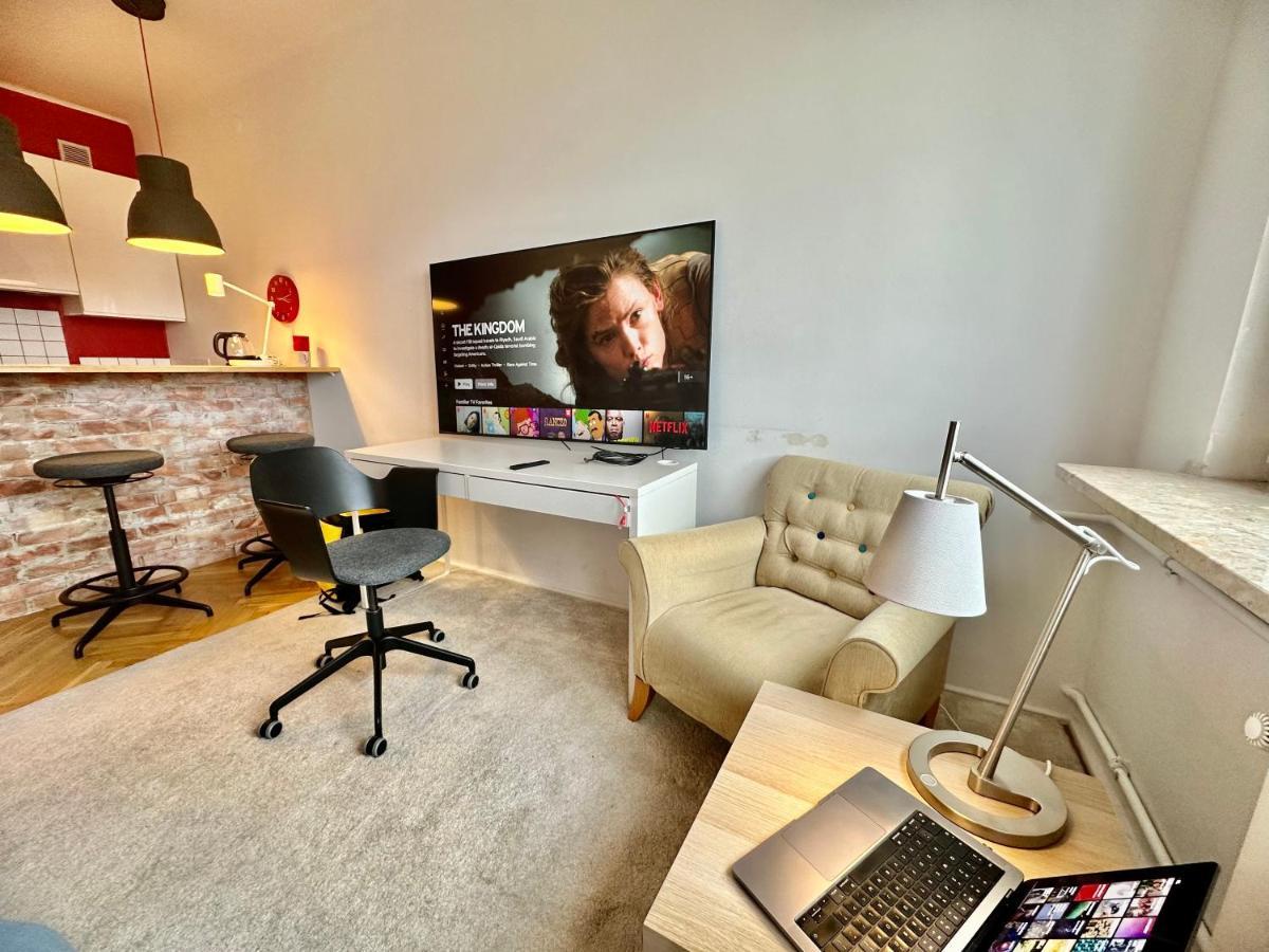 Apartamento Super Beauty Metro Wifi 65'Tv Netflix Hbo Appletv+ Varsovia Exterior foto